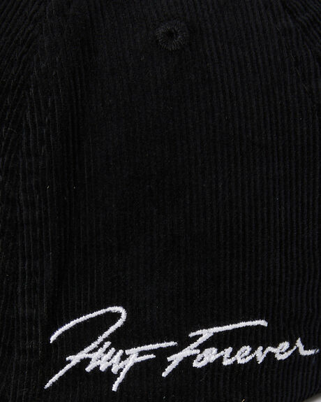 BLACK MENS ACCESSORIES HUF HEADWEAR - HT00682BLK