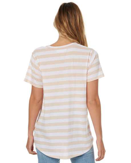 STRIPE WOMENS CLOTHING ASSEMBLY TEES - AW-S17101STR
