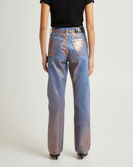 DENIM MEDIUM WOMENS CLOTHING CALVIN KLEIN JEANS - GPW0000046-BLU-24