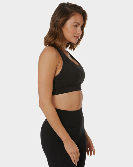 BLACK WOMENS ACTIVEWEAR PATAGONIA SPORTS BRAS - 32045BLACK