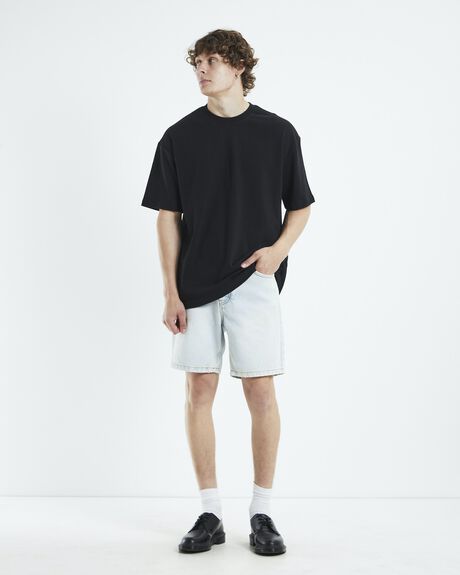 BLACK MENS CLOTHING BLACK NOISE WHITE RAIN T-SHIRTS + SINGLETS - 52201700026