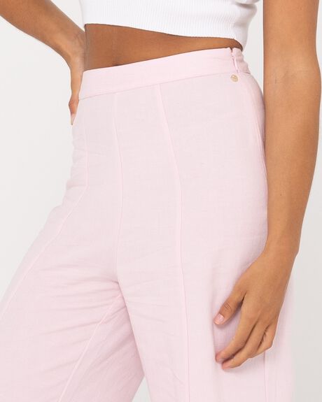 PASTEL PINK WOMENS CLOTHING RUSTY PANTS - N22-PAL1323-PNK-10