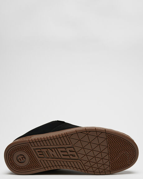 BLACK GREY HUM MENS FOOTWEAR ETNIES SNEAKERS - 4101000091566