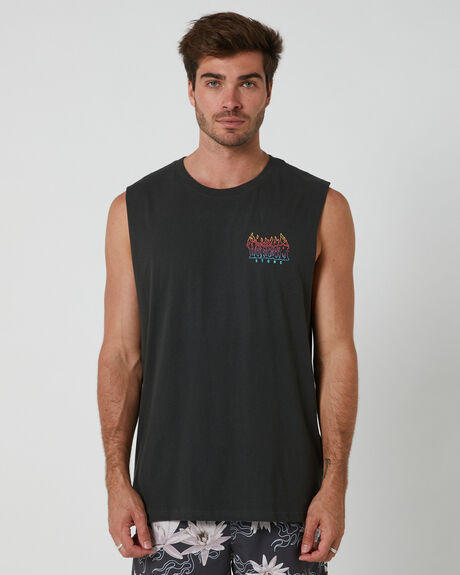 STEALTH MENS CLOTHING VOLCOM T-SHIRTS + SINGLETS - A3742370-STH