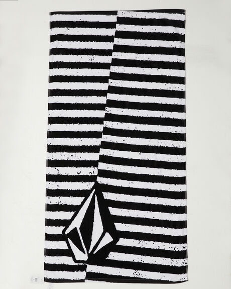 BLACK MENS ACCESSORIES VOLCOM TOWELS - D6722201BLK