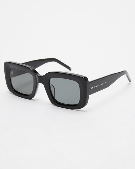BLACK WOMENS ACCESSORIES STATUS ANXIETY SUNGLASSES - SA9911