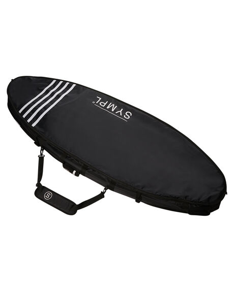 BLACK WHITE BOARDSPORTS SURF SYMPL SUPPLY CO BOARDCOVERS - TRIP63BLKWH