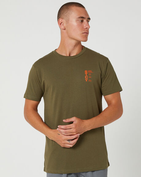 ARMY MENS CLOTHING STCY.CO GRAPHIC TEES - STTS0014ARM