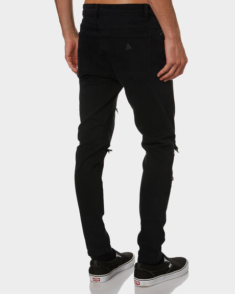 BLACK ROGUE MENS CLOTHING ABRAND JEANS - 817125517