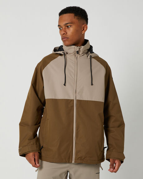 DARK TEAK SNOW MENS VOLCOM SNOW JACKET - G0452308DTK