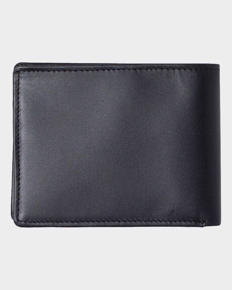 BLACK MENS ACCESSORIES RVCA WALLETS - AVYAA00103-BLK