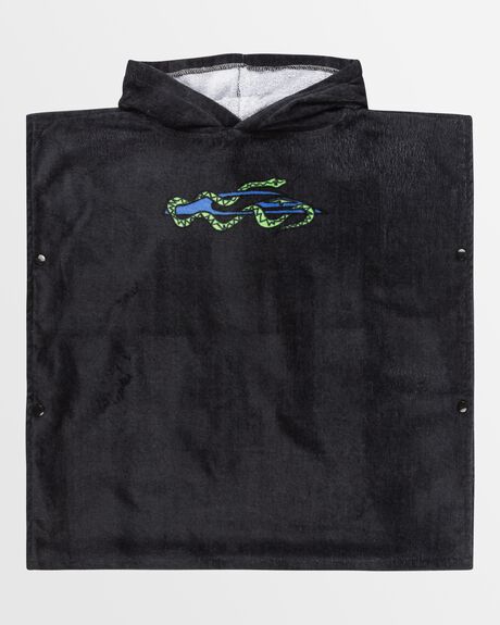JET BLACK KIDS BOYS QUIKSILVER TOWELS - AQKAA03005-KTC0