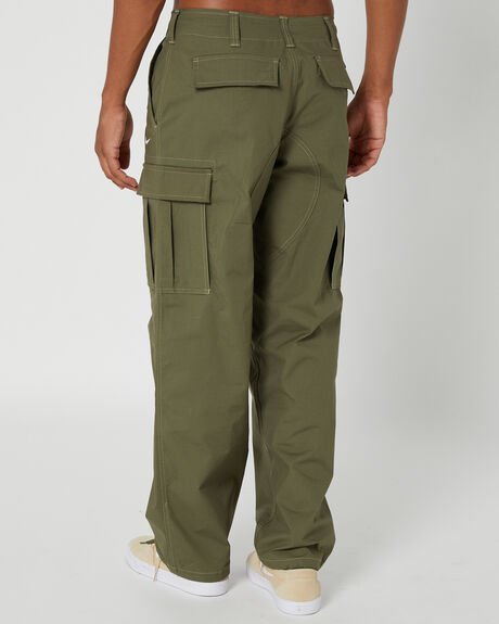 MEDIUM OLIVE MENS CLOTHING NIKE PANTS - FD0401-222