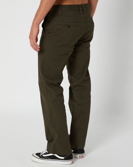 DEEP OLIVE MENS CLOTHING FORMER PANTS - FPA-23101DOLV