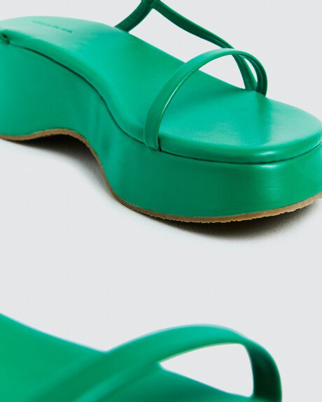 GREEN WOMENS FOOTWEAR ALICE IN THE EVE SANDALS - 52128700013
