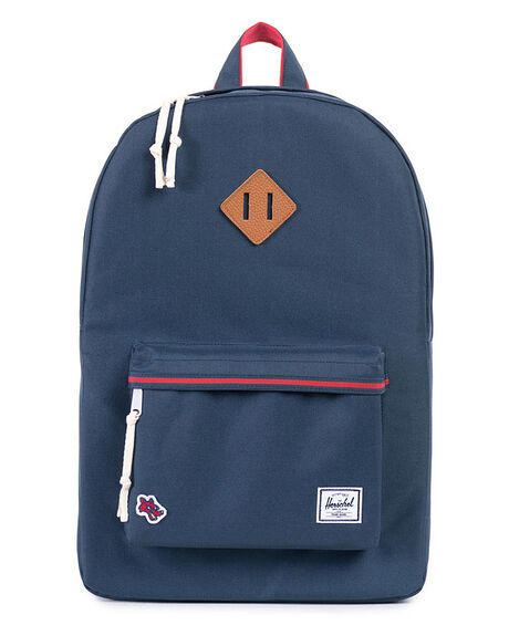 NAVY RED MENS ACCESSORIES HERSCHEL SUPPLY CO BAGS - 10007-00725-OSHOME