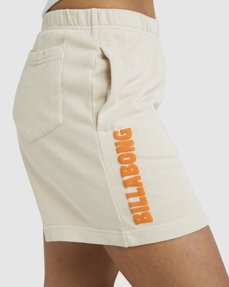 ANTIQUE WHITE WOMENS CLOTHING BILLABONG SHORTS - UBJFB00124-ANW