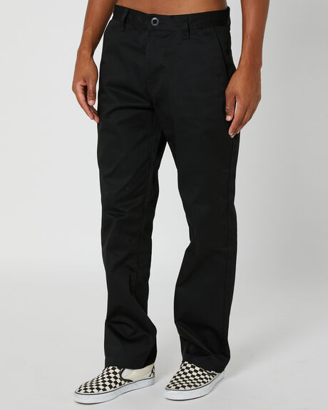 BLACK MENS CLOTHING VOLCOM PANTS - A1112303BLK