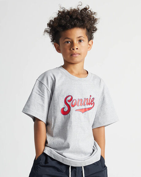 GREY KIDS BOYS SONNIE TOPS - KSHSS2334-22-4