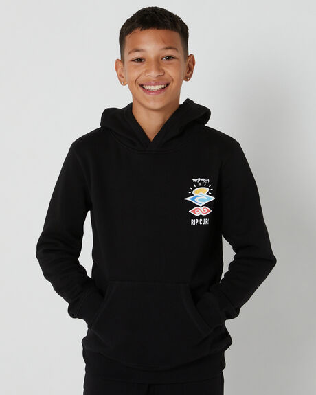 BLACK KIDS BOYS RIP CURL JUMPERS + JACKETS - KFEGL90090