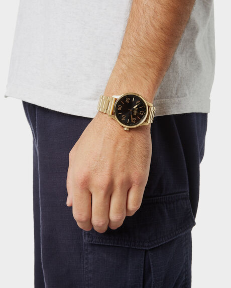GOLD BLACK MENS ACCESSORIES NIXON WATCHES - A1242513