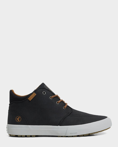 BLACK TOUGH MENS FOOTWEAR KUSTOM SNEAKERS - K911106-3BT
