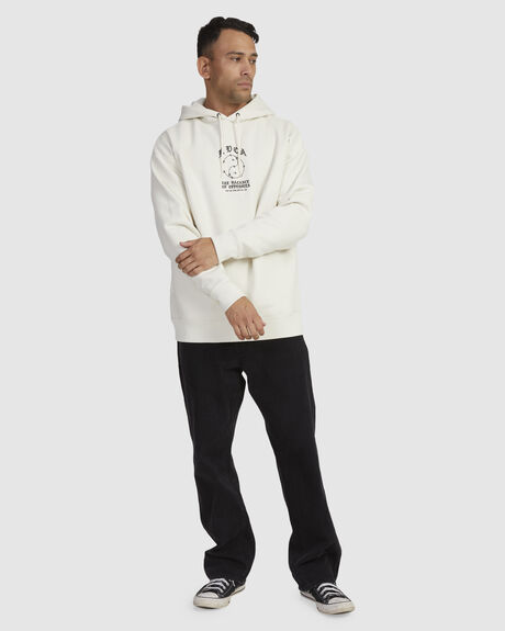 BONE MENS CLOTHING RVCA HOODIES - UVYFT00261-WEJ0