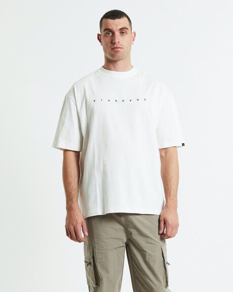 WHITE MENS CLOTHING STANDARD JEAN CO GRAPHIC TEES - 52620500027