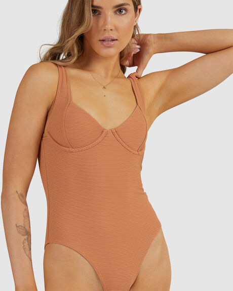 TOFFEE WOMENS SWIMWEAR BILLABONG  - UBJX100128-TOF