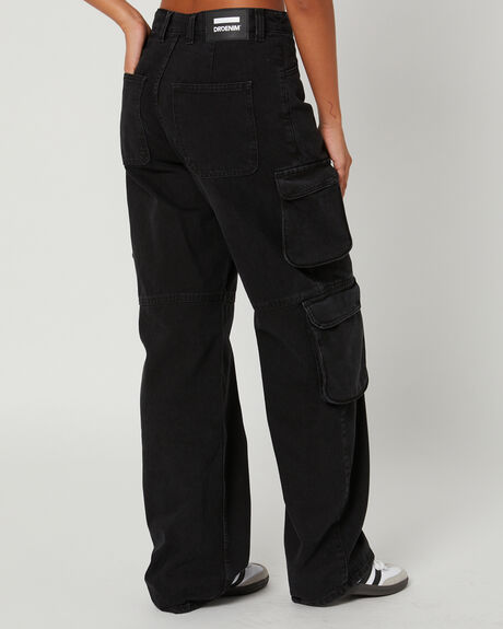 BLACK USED WOMENS CLOTHING DR DENIM PANTS - 2310106114