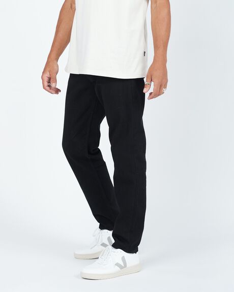 BLACK MENS CLOTHING DR DENIM JEANS - 2210113101364