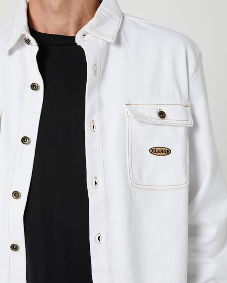 WHITE MENS CLOTHING XLARGE SHIRTS - XL021407WHT
