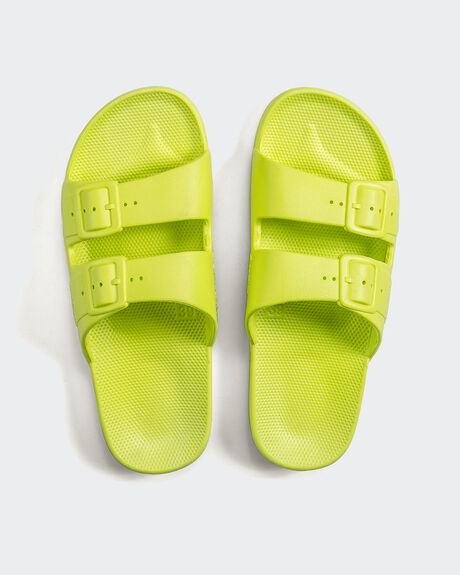 ALICE WOMENS FOOTWEAR FREEDOM MOSES SLIDES + THONGS - 6SOLID-ALIC-24-25