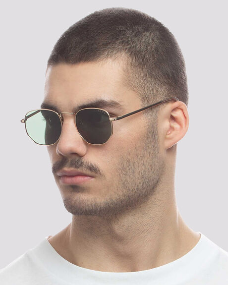 GOLD MENS ACCESSORIES AIRE SUNGLASSES - AIR2222519GOLD