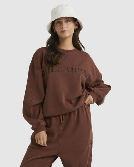 TOASTED COCONUT WOMENS CLOTHING BILLABONG JUMPERS - UBJFT00187-CRC0