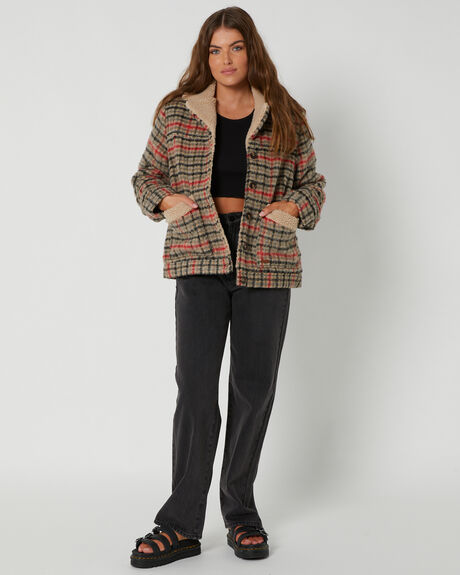 VANILLA WOMENS CLOTHING BRIXTON JACKETS - 03311VAN