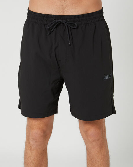 BLACK MENS CLOTHING HURLEY SHORTS - MWS0006850H010