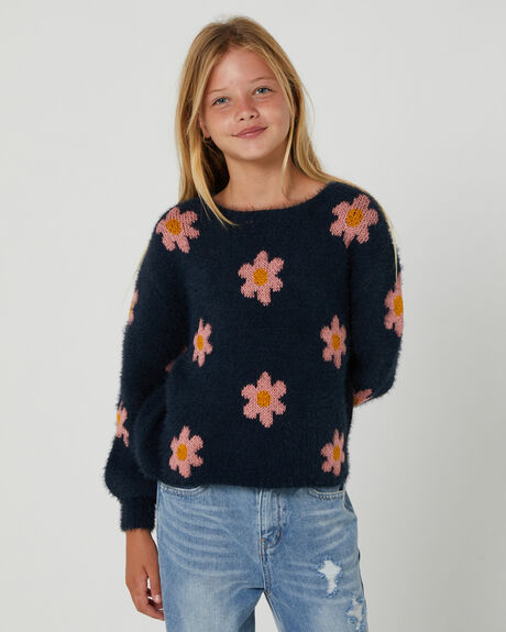 NAVY KIDS GIRLS EVE GIRL JUMPERS + JACKETS - 9512029NAVY