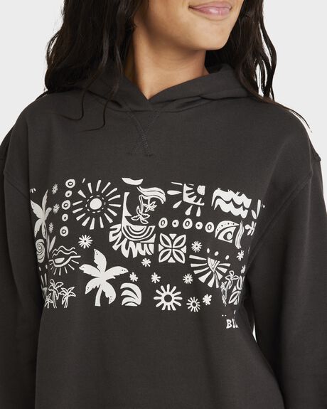 OFF BLACK KIDS YOUTH GIRLS BILLABONG JUMPERS + HOODIES - UBGFT00114-OFB