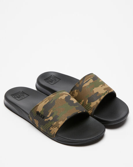 CAMO MENS FOOTWEAR REEF SLIDES - CI8644CAM