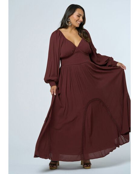 CHOCOLATE WOMENS CLOTHING THE POETIC GYPSY DRESSES - CPAW25721001-10