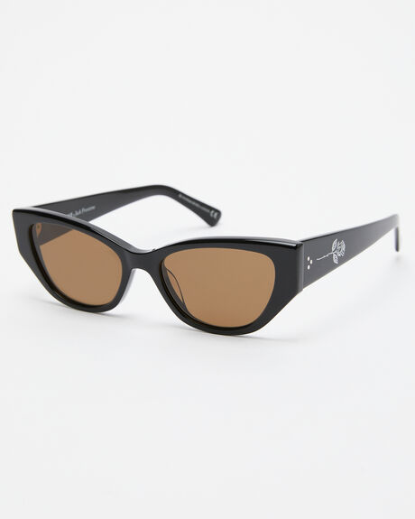 BLACK BRONZE AMBER MENS ACCESSORIES EPOKHE SUNGLASSES - 9002-BLKPOBRZAMBP