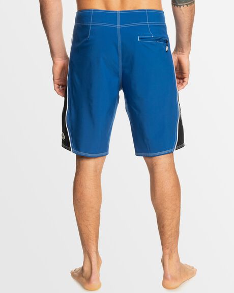 MONACO BLUE MENS CLOTHING QUIKSILVER BOARDSHORTS - AQYBS03695-BYC0