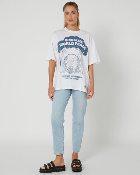 WORLD PEACE WOMENS CLOTHING LEVI'S TEES - A4924-0005