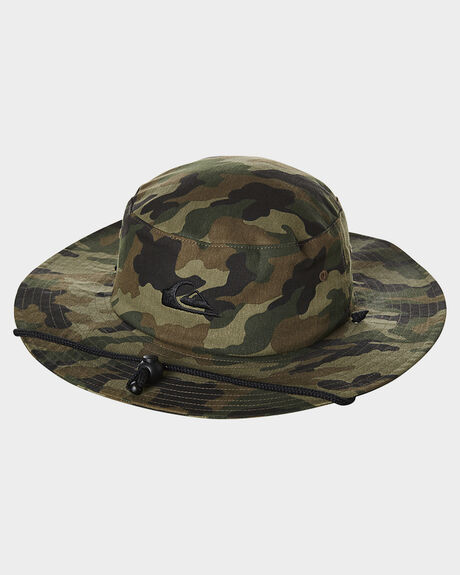 CAMO MENS ACCESSORIES QUIKSILVER HEADWEAR - AQYHA03314GRA0