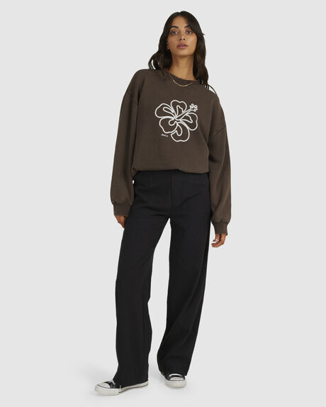 JAVA WOMENS CLOTHING RVCA JUMPERS - UVJFT00124-CTF0