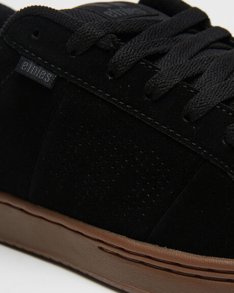 BLACK GREY HUM MENS FOOTWEAR ETNIES SNEAKERS - 4101000091566