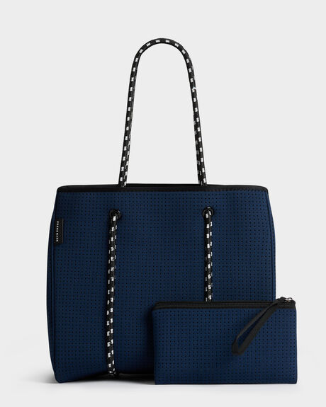 Prene Bags The Sunday Bag Neoprene Tote Baby Travel Bag Black SurfStitch