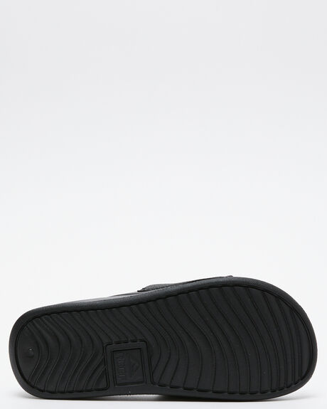 BLACK WHITE KIDS BOYS REEF FOOTWEAR - CJ2145BLW