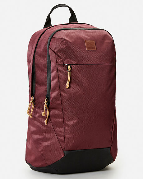 BURGUNDY MENS ACCESSORIES RIP CURL BAGS + BACKPACKS - 11TMBA0043